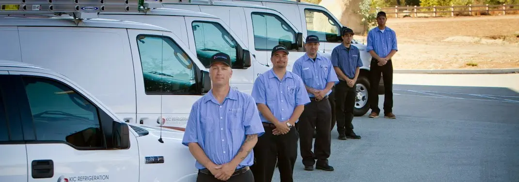 KIC Refrigeration crew ready for Mini Split Repair jobs across Ada